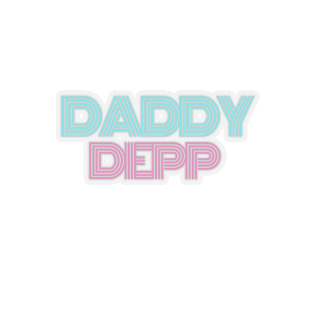 Dased Designs - Daddy Depp Sticker