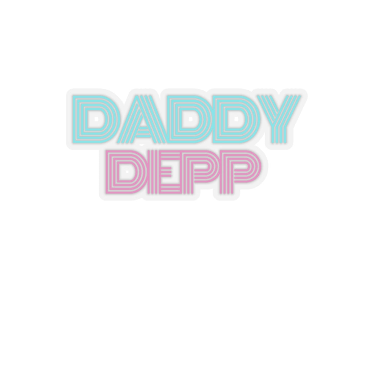Dased Designs - Daddy Depp Sticker