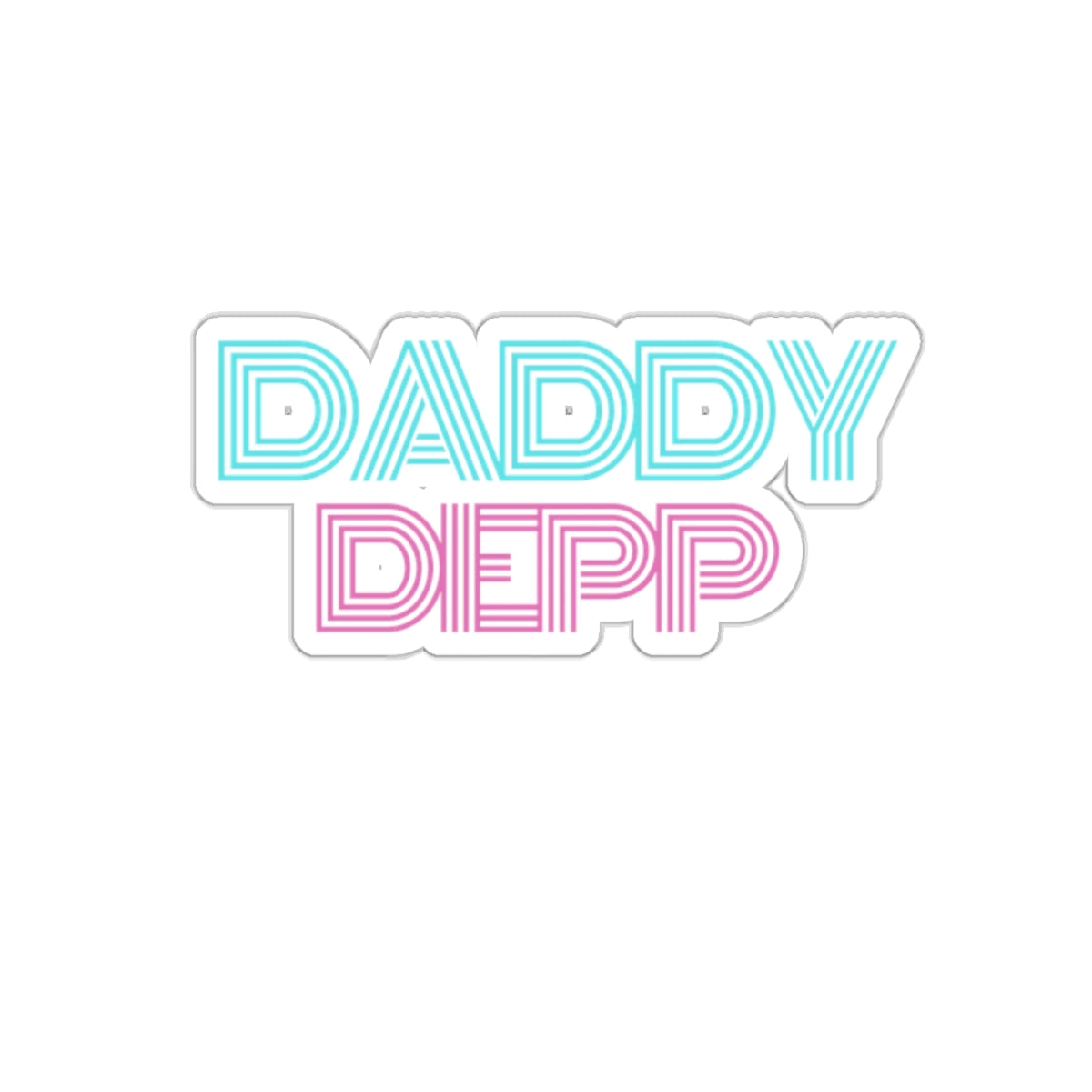 Dased Designs - Daddy Depp Sticker