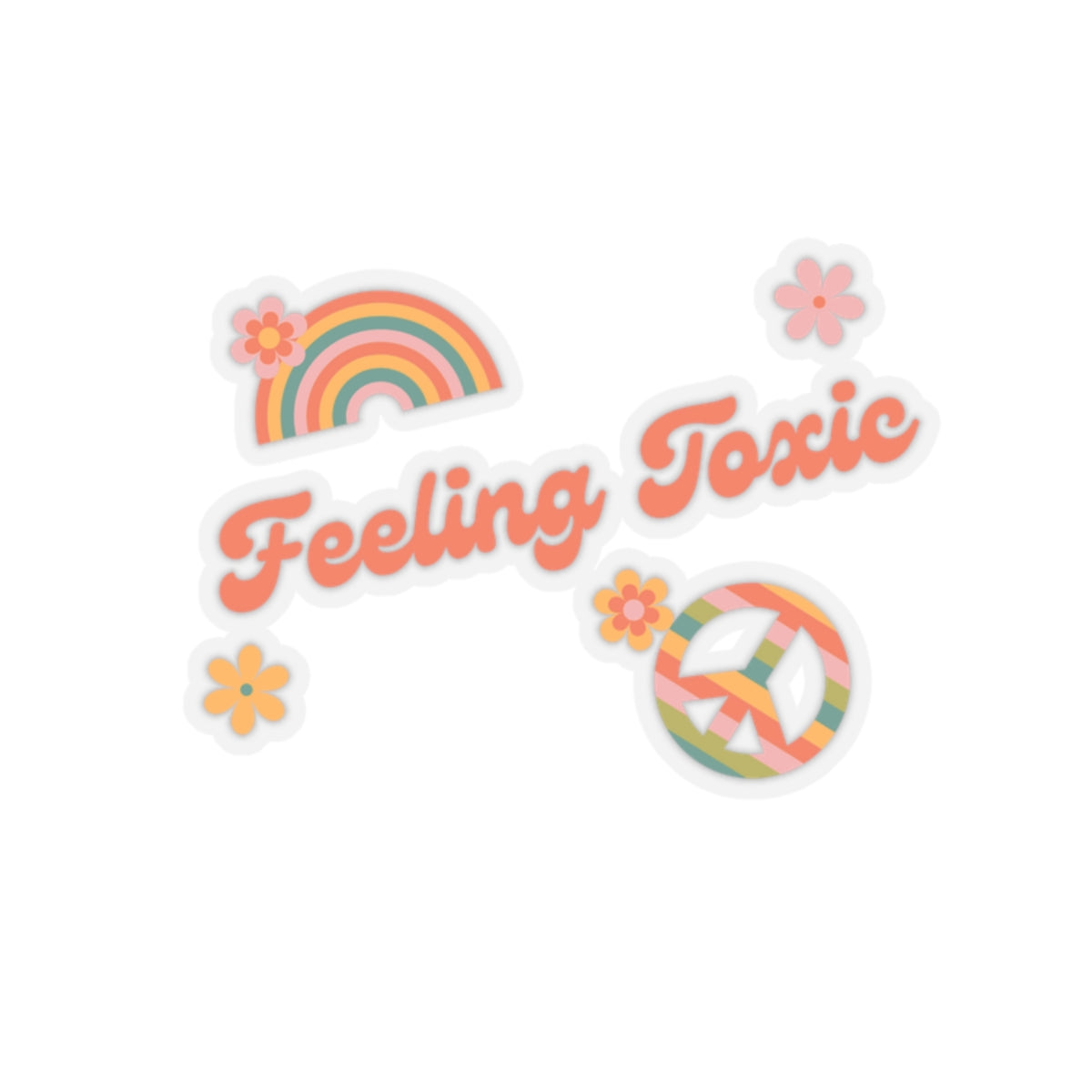 Dased Designs - Feeling Toxic Sticker