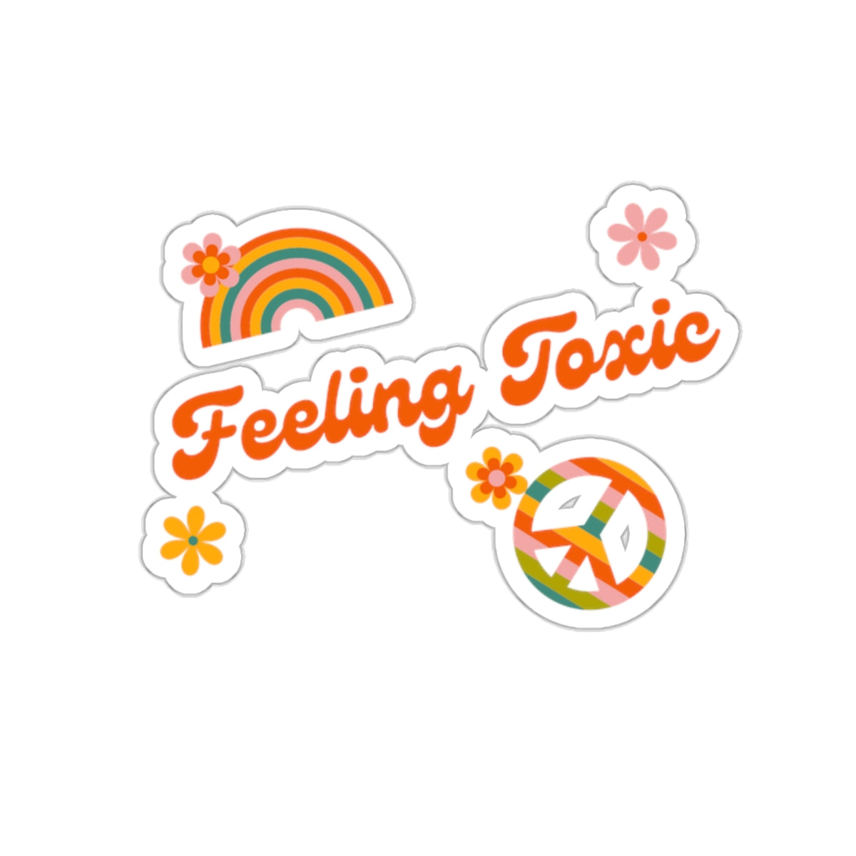 Dased Designs - Feeling Toxic Sticker