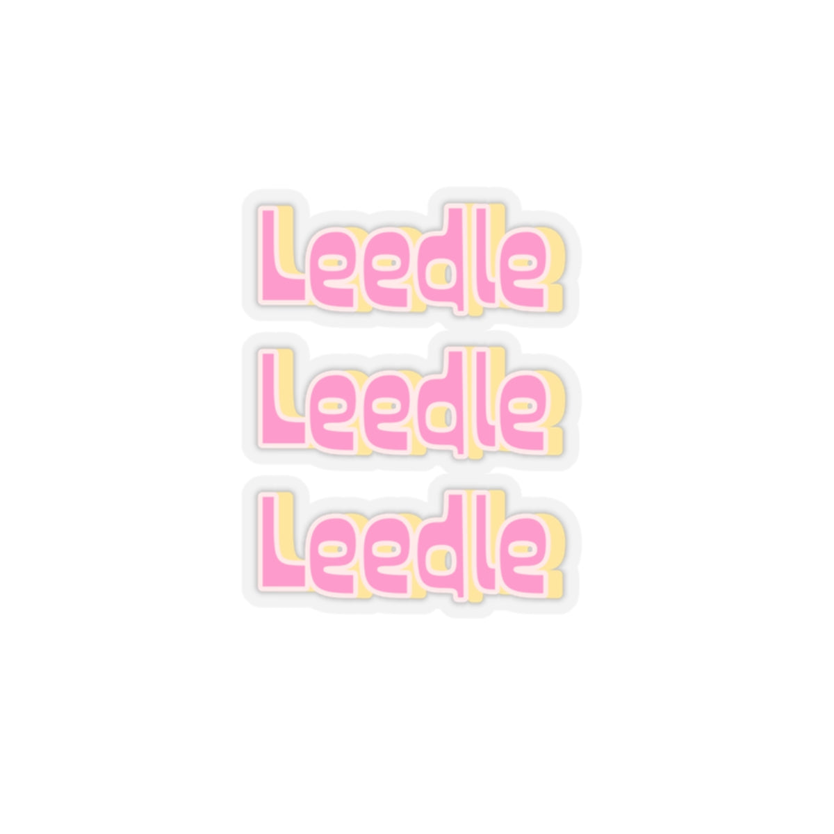 Dased Designs - Leedle Leedle Leedle Sticker