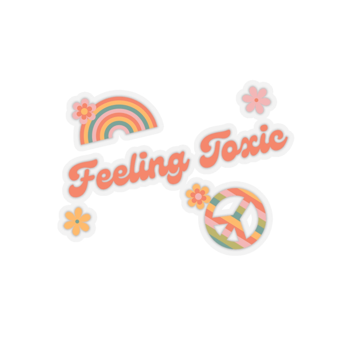 Dased Designs - Feeling Toxic Sticker