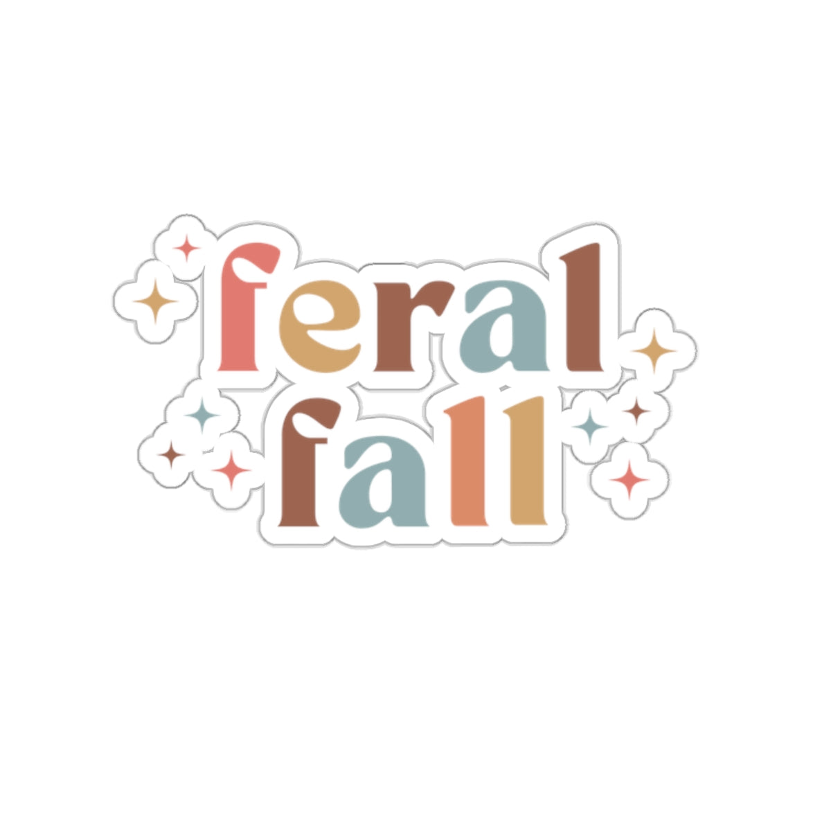 Dased Designs - Feral Fall Sticker