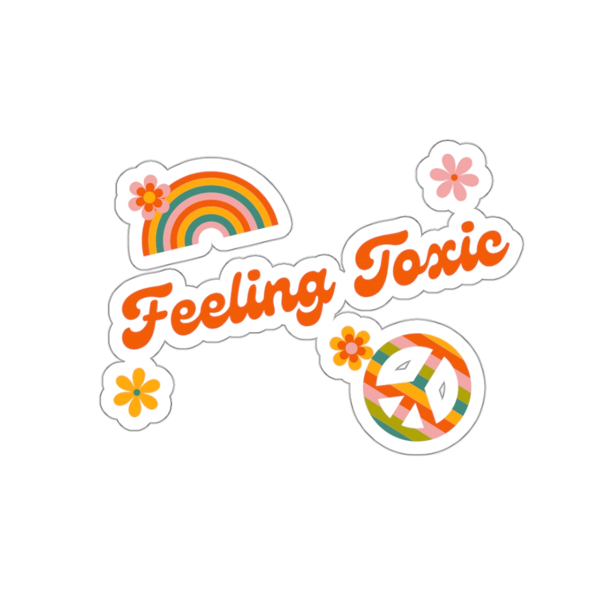 Dased Designs - Feeling Toxic Sticker