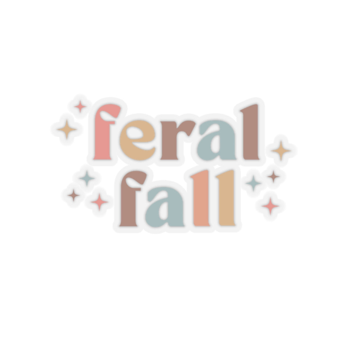 Dased Designs - Feral Fall Sticker