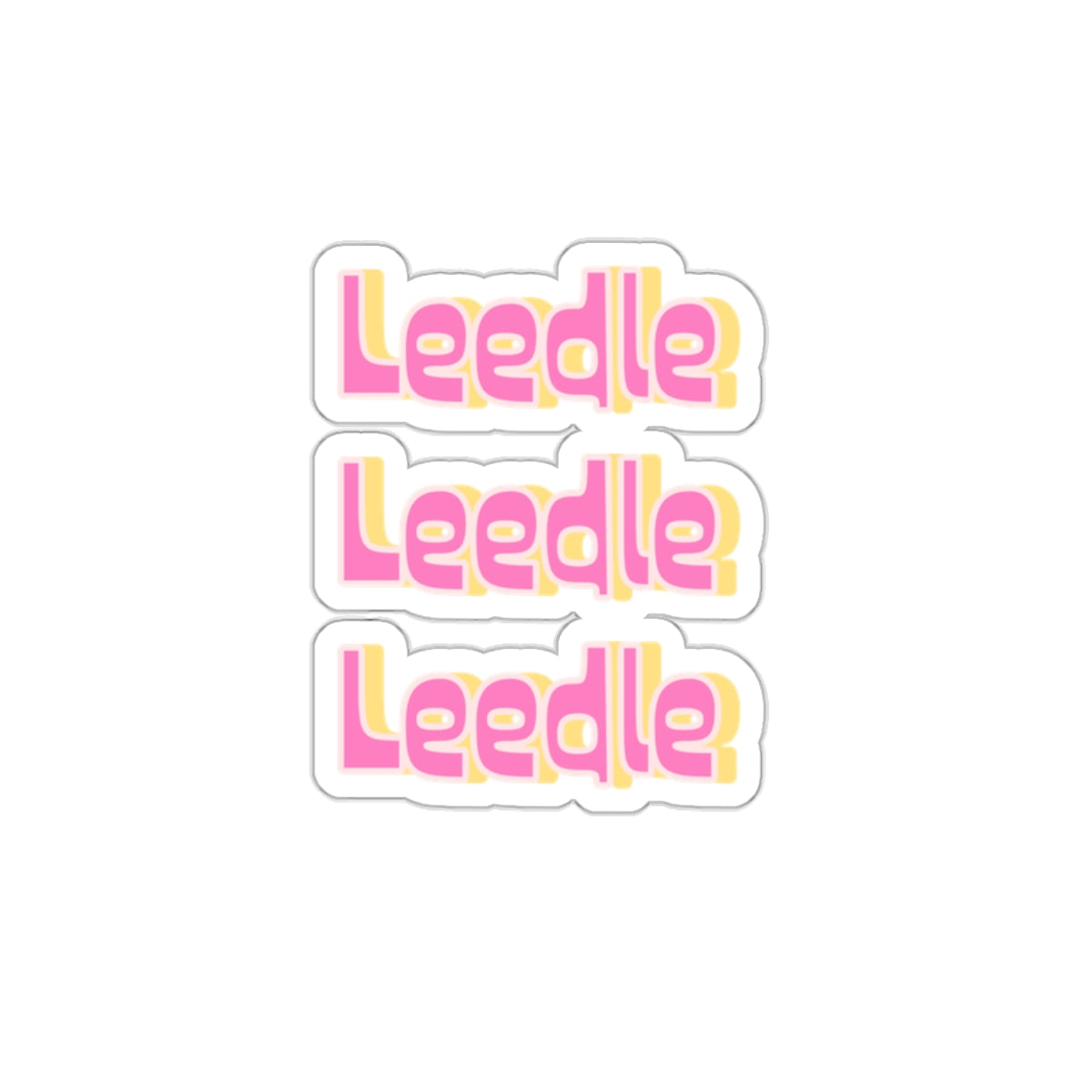 Dased Designs - Leedle Leedle Leedle Sticker
