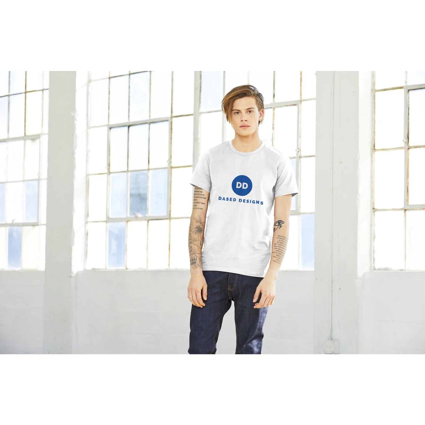 Dased Designs - Classic Blue Premium Unisex T-shirt
